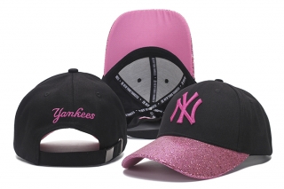 MLB New York Yankees Curved Snapback Hats 50105