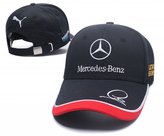 Mercedes Curved Snapback Hats 50171