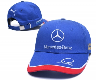 Mercedes-Benz Curved Snapback Hats 50243