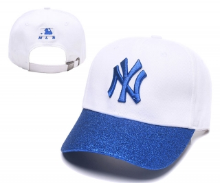 MLB New York Yankees Curved Snapback Hats 50463