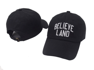 BELIEVE LAND Curved Snapback Hats 50557