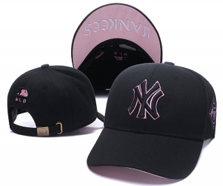 MLB New York Yankees Curved Snapback Hats 50650