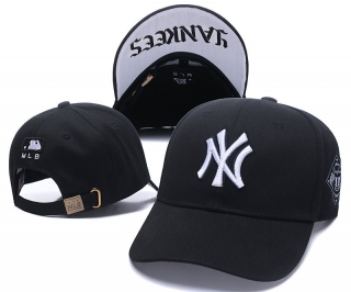 MLB New York Yankees Curved Snapback Hats 50652