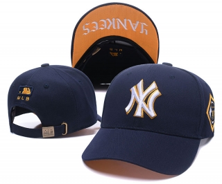 MLB New York Yankees Curved Snapback Hats 50653