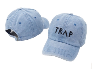 TRAP Curved Snapback Hats 51042