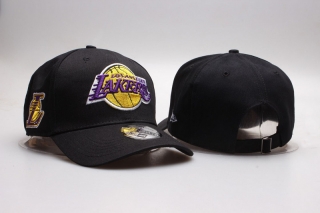 NBA Los Angeles Lakers 9TWENTY Curved Snapback Hats 51134