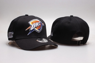 NBA Oklahoma City Thunder 9TWENTY Curved Snapback Hats 51136