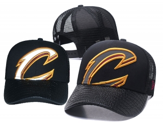 NBA Cleveland Cavaliers Curved Mesh Snapback Hats 51147
