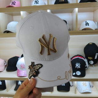 MLB New York Yankees Little Bee Snapback Hats 51203