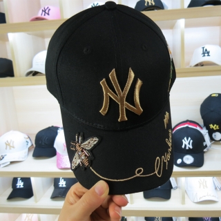 MLB New York Yankees Little Bee Snapback Hats 51205