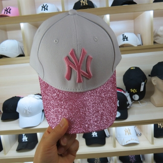 MLB New York Yankees Sequins Snapback Hats 51211