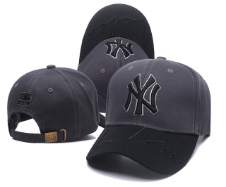 MLB New York Yankees Curved Snapback Hats 51250