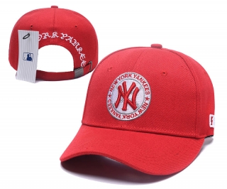 MLB New York Yankees Curved Snapback Hats 51252