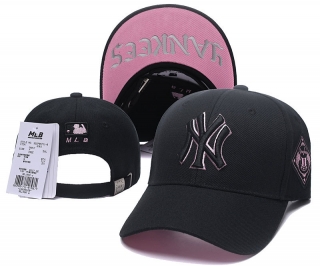 MLB New York Yankees Curved Snapback Hats 51642