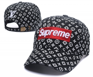 Supreme LV Curved Snapback Hats 51742