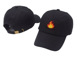 Fire Dad Curved Snapback Hats 52031