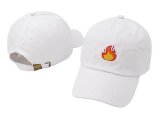Fire Dad Curved Snapback Hats 52032