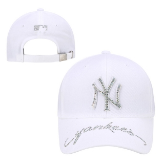 MLB New York Yankees Curved Snapback Hats 52068