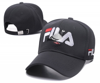 FILA Curved Snapback Hats 52473