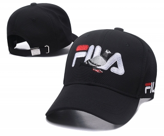 FILA Curved Snapback Hats 52472