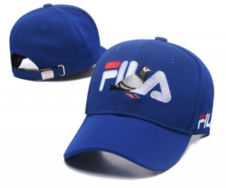 FILA Curved Snapback Hats 52475