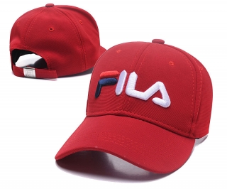 FILA Curved Snapback Hats 52483