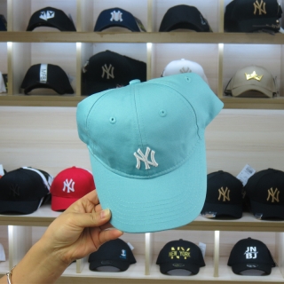 MLB New York Yankees Curved Snapback Hats 53230