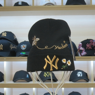 MLB New York Yankees Little Bee Knit Beanie Hats 54098
