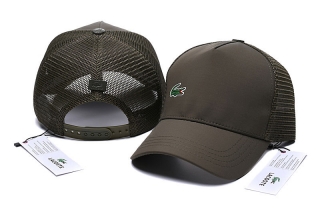 Lacoste Mesh Curved Snapback Hats 54187