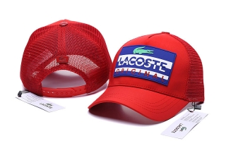 Lacoste Mesh Curved Snapback Hats 54190
