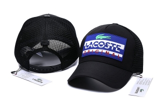Lacoste Mesh Curved Snapback Hats 54193