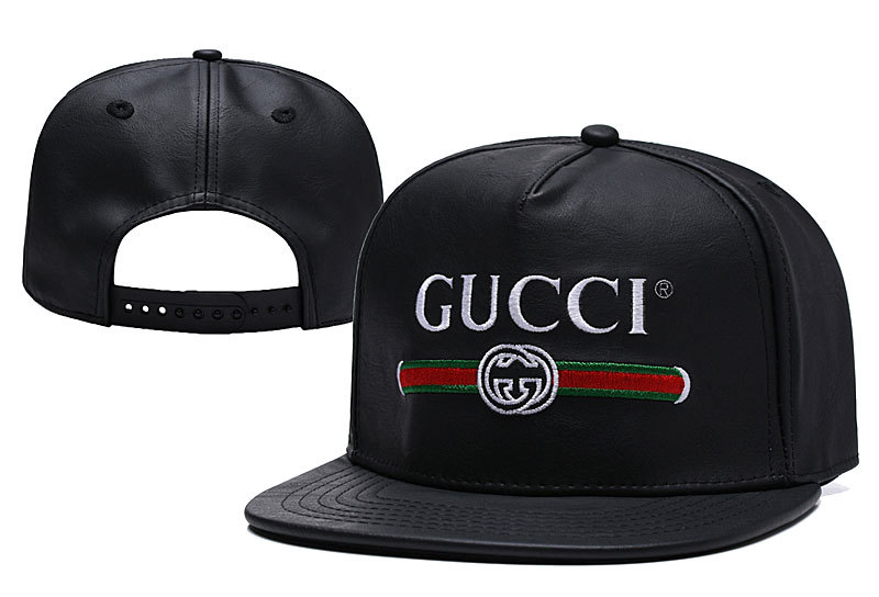 Buy GUCCI Leather Snapback Hats 54283 Online - Hats-Kicks.cn