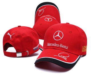 Benz Curved Snapback Hats 54338