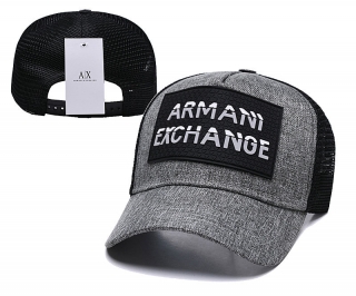 Armani Mesh Curved Snapback Hats 54510