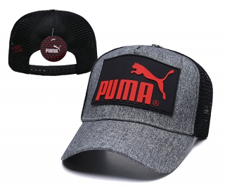 Puma Mesh Curved Snapback Hats 54521
