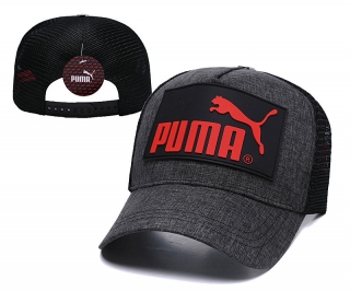 Puma Mesh Curved Snapback Hats 54522