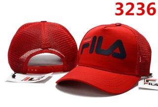 FILA Curved Mesh Snapback Hats 55332