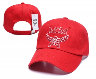 MCM Curved Snapback Hats 56203