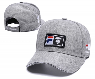 FILA Curved Snapback Hats 56504