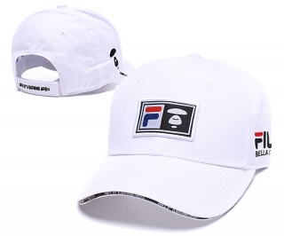 FILA Curved Snapback Hats 56505