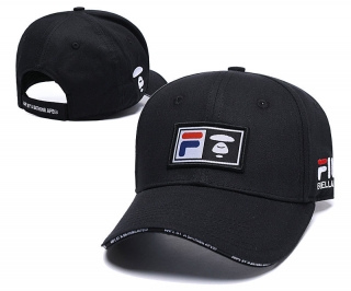 FILA Curved Snapback Hats 56509