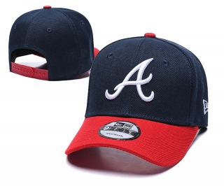 MLB Atlanta Braves Curved Brim Snapback Cap 57773