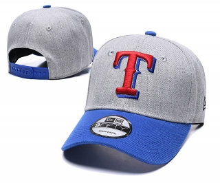 MLB Texas Rangers Curved Brim Snapback Cap 57794