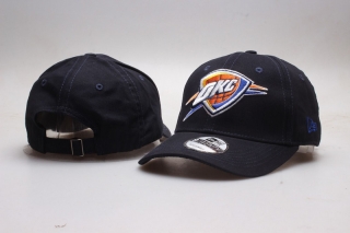 NBA Oklahoma City Thunder Curved Brim 9TWENTY Snapback Cap 58137