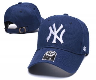 MLB New York Yankees Curved Brim 47BRAND Snapback Cap 60042