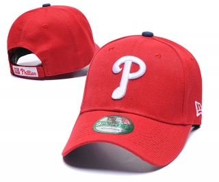 MLB Philadelphia Phillies Curved Brim 9FORTY Snapback Cap 60044