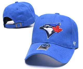 MLB Toronto Blue Jays Curved Brim 47BRAND Snapback Cap 60050