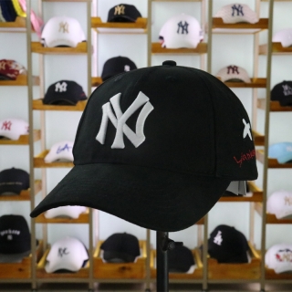 MLB New York Yankees Curved Brim Snapback Cap 60085