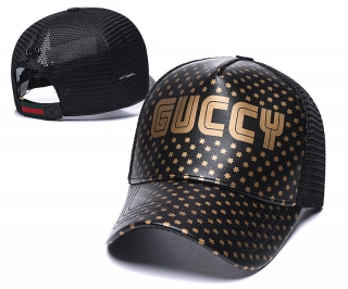Gucci Curved Brim Mesh Snapback Cap 60615