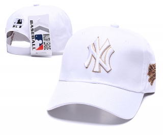 MLB New York Yankees Curved Brim Snapback Cap 60771